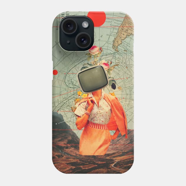 Antarctic Broadcast Phone Case by FrankMoth