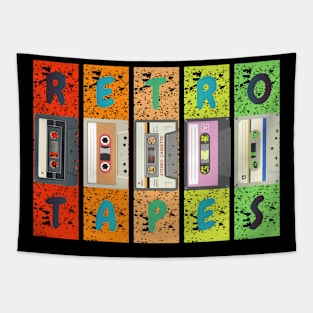 Vintage Cassette Tapes Tapestry