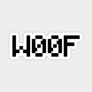 W00F [Leetspeak Animal Sounds] Magnet