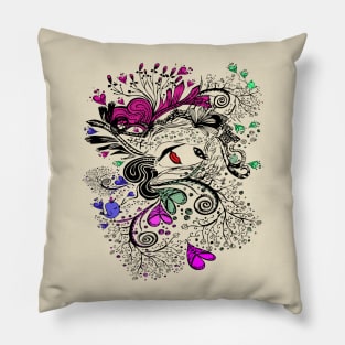 Secret garden Pillow