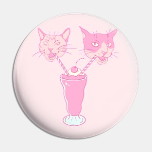 Drink cats Pin