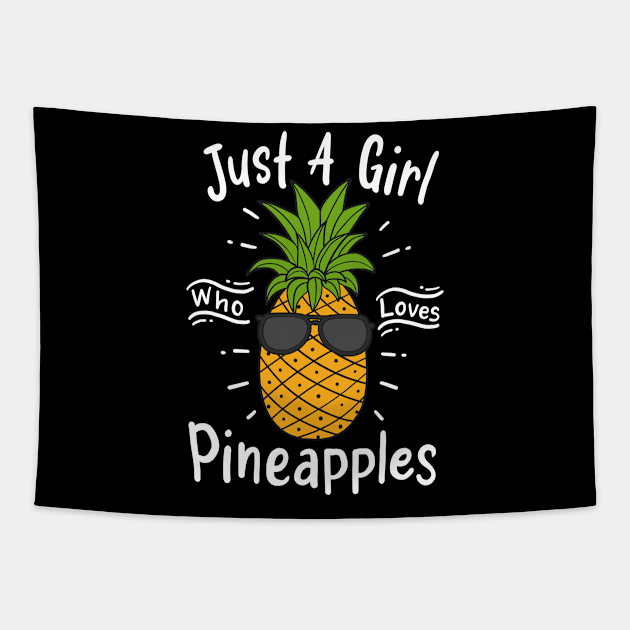 Pineapple Tapestry by KAWAIITEE