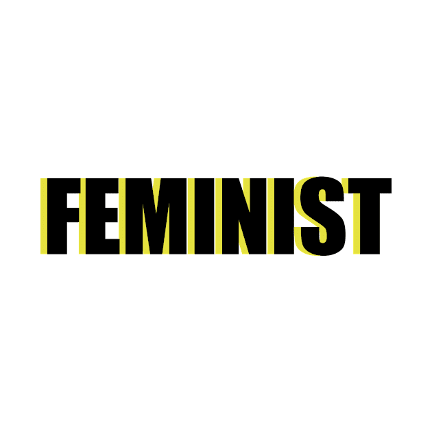 FEMINIST (yellow-ish green) by planetary