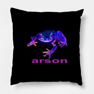 BLUE FROG ARSON Pillow