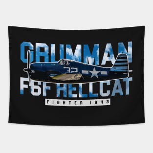 F6F Hellcat Pacific Fighter Pilot Gift Battle of Britain Tapestry