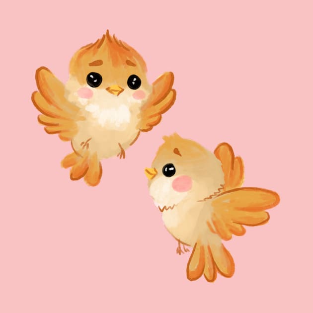 Two cute birds by pimkie