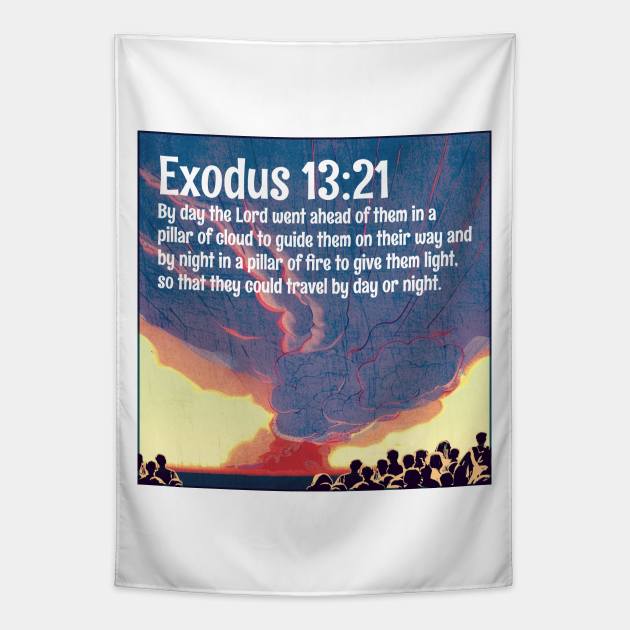 Exodus 13:21 Tapestry by Bible Verses by Deb