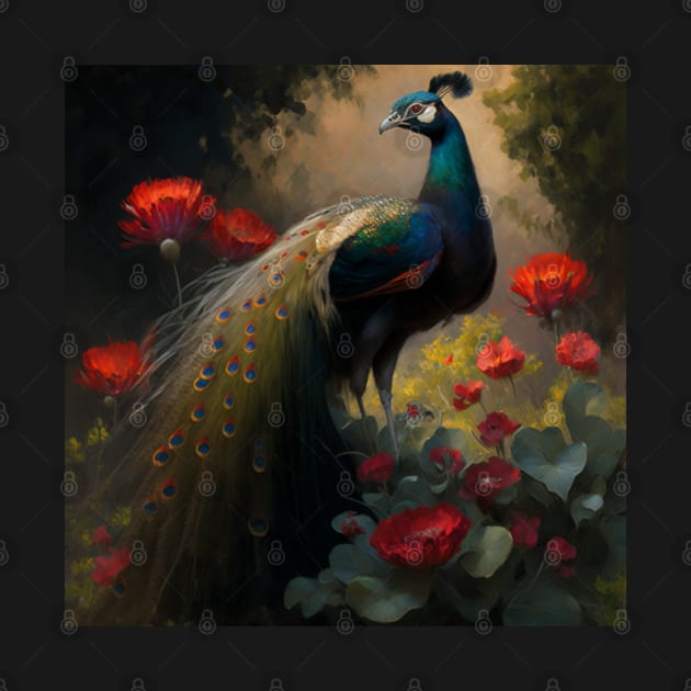 Pretty Peacock by TheArtfulAllie