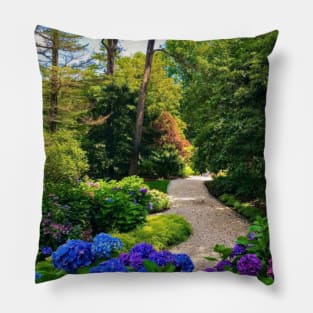 Garden walk Pillow