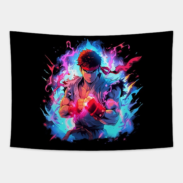 ryu Tapestry by piratesnow