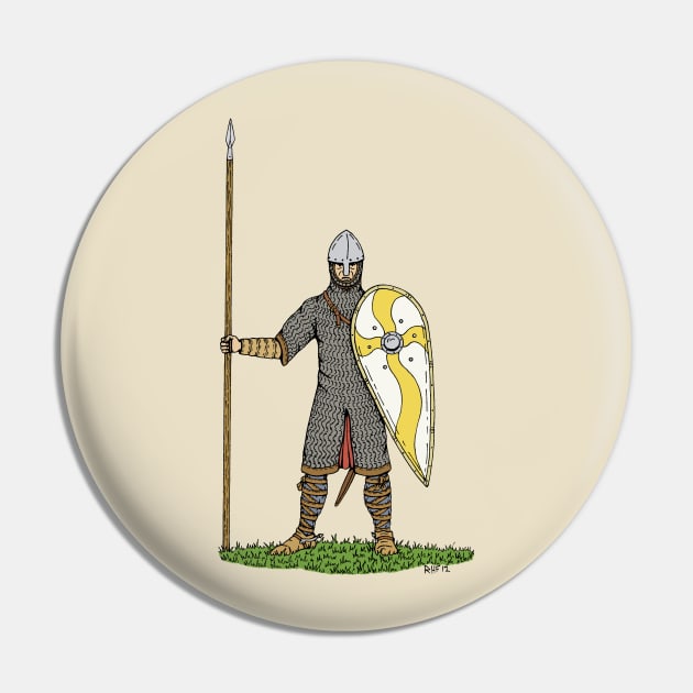 Norman Knight Circa 1066 Pin by AzureLionProductions