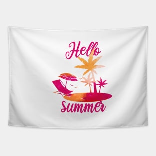 It's Summertime, Hello Summer, Popsicle, Vacation, Beach Vacation, Summer Vacation, Vacation Tee, Vacay Mode Tapestry