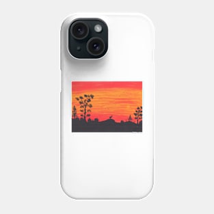 Sunset in Yellowstone Phone Case