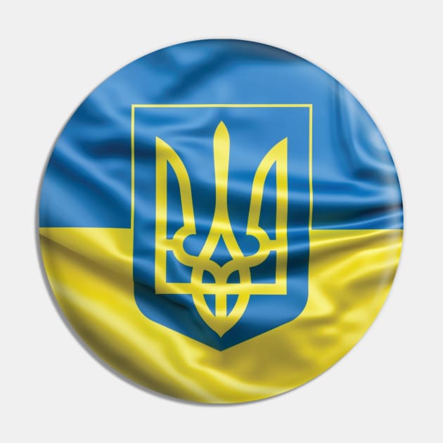 Flag of Ukraine Pin by TanyaHoma