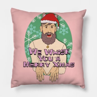 Professor Whiskmas Pillow