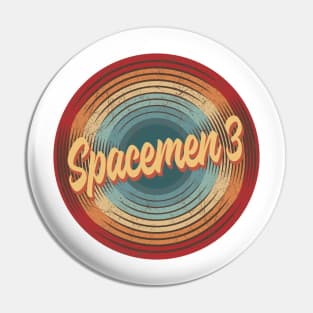 Spacemen 3 Vintage Circle Pin