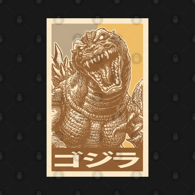 GODZILLA KAIJU by canzyartstudio