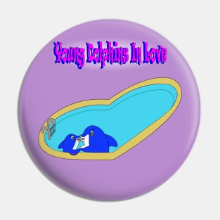 Young Dolphins In Love Pin