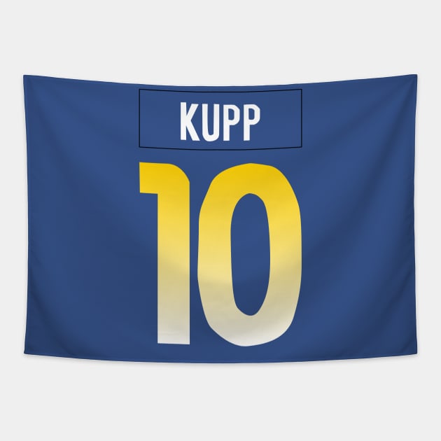 Cooper Kupp Jersey Tapestry by islandersgraphics