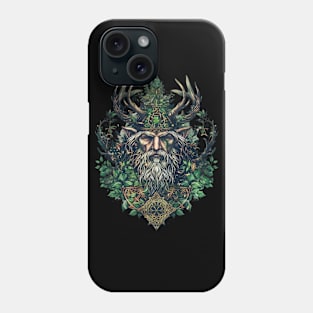 Wiccan pagan god Phone Case