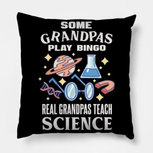 Chemistry Biology Physics Science Grandpa Pillow