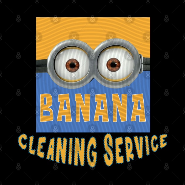 DESPICABLE MINION AMERICA CLEANING SERVICE by LuckYA
