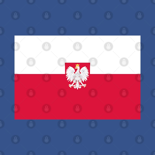 Poland Flag - Polish Eagle by Historia