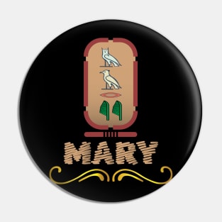 MARY-American names in hieroglyphic letters,  a Khartouch Pin