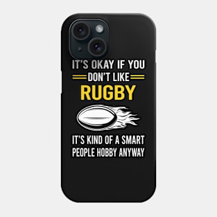 Smart People Hobby Rugby Phone Case