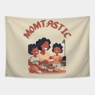 Momtastic, Mothers Day, Grandma Gift Tapestry