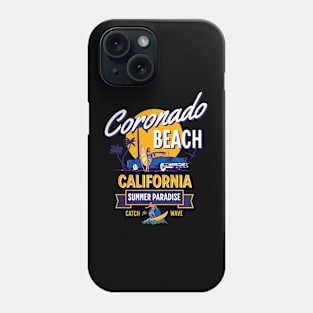 Coronado Beach California Summer Paradise Phone Case