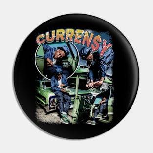 Curren$y Vintage Pin