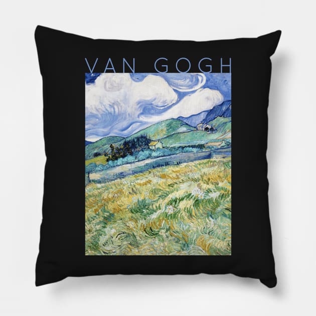 Van Gogh - Saint Remy Pillow by TwistedCity