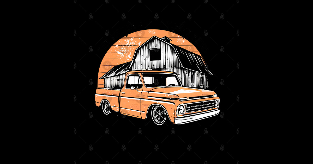 The Golden Age of Bumpy Rides: Sunset Serenade - Vintage Pickup ...