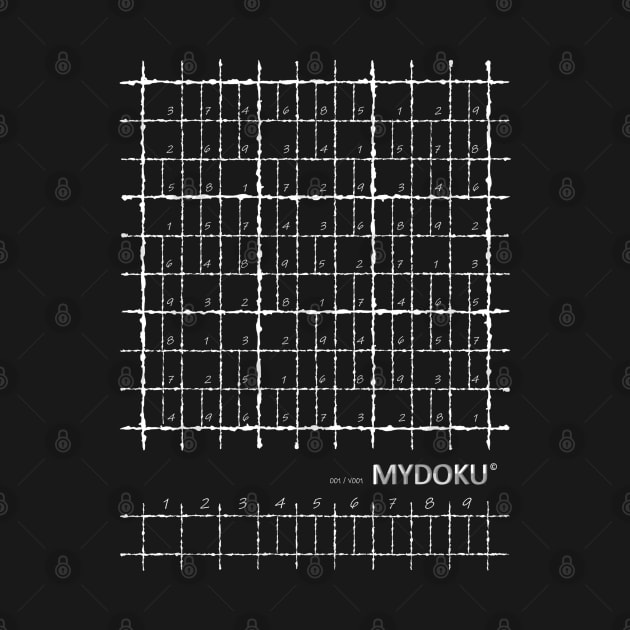 Mydoku_W001_V001_F: Sudoku, Sudoku coloring, logic, logic puzzle, holiday puzzle, fun, away from screen by Mydoku