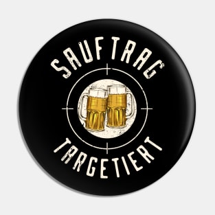 Sauftrag Targetiert - Jugendwort 2020 Pin