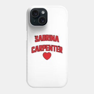 I Heart Sabrina Carpenter v4 Phone Case