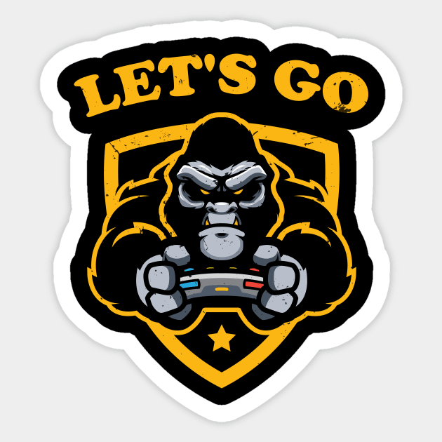 Let's Go, Gorilla Tag Blue Monke VR Gamer Shirt for Kids, Teen Cool, Easter  Png, Happy Easter PNG, Easter Day Png