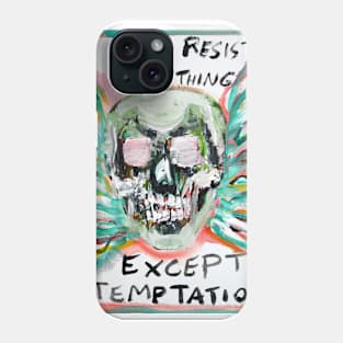 SKULLS QUOTING OSCAR WILDE .2 Phone Case