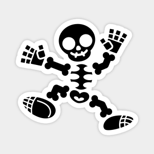 Skeleton Jig - Black Edition Magnet