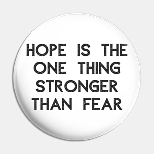 Stronger Than Fear Pin