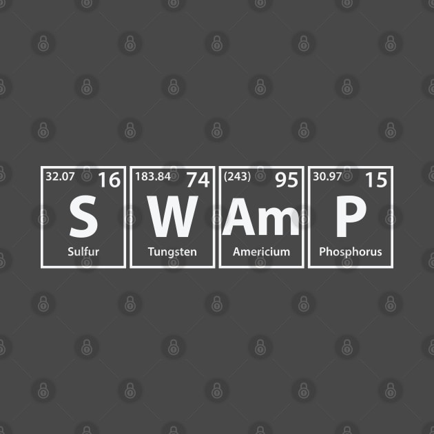 Swamp (S-W-Am-P) Periodic Elements Spelling by cerebrands