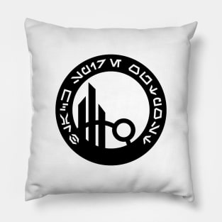 Black Spire Outpost Pillow