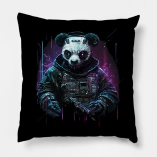 Cyberpand Pillow