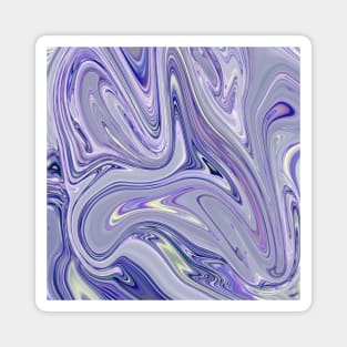 Shiny Violet liquid marble by Minimal DM Magnet