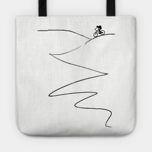 Mountain Bike Mountainbike cycling bicycle cyclist gift Tote