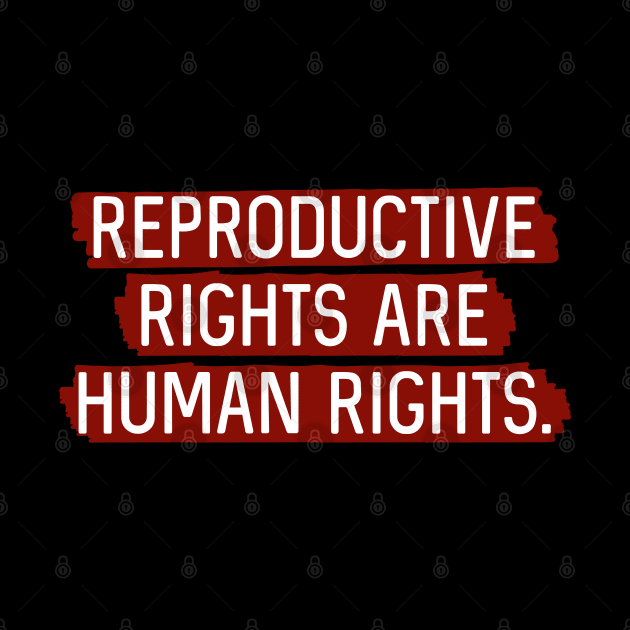 Red: Reproductive rights are human rights. by Bri the Bearded Spoonie Babe