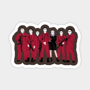 Money heist Magnet