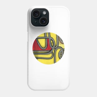 Urban groove (circle I/II) Phone Case