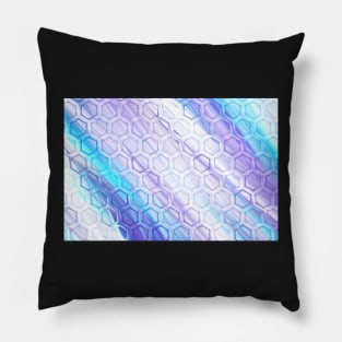 Fractal hexagons Pillow